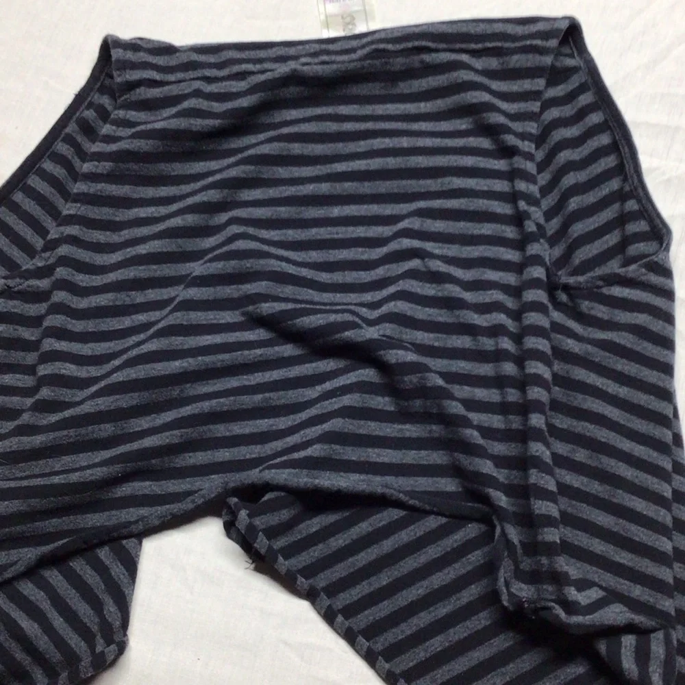 Knitworks Black and Gray Striped Kids Vest - Picture 5 of 7